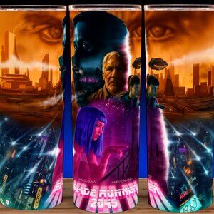 Blade Runner 2049 Ryan Gosling - Harrison Ford Futuristic Cup Mug Tumbler
